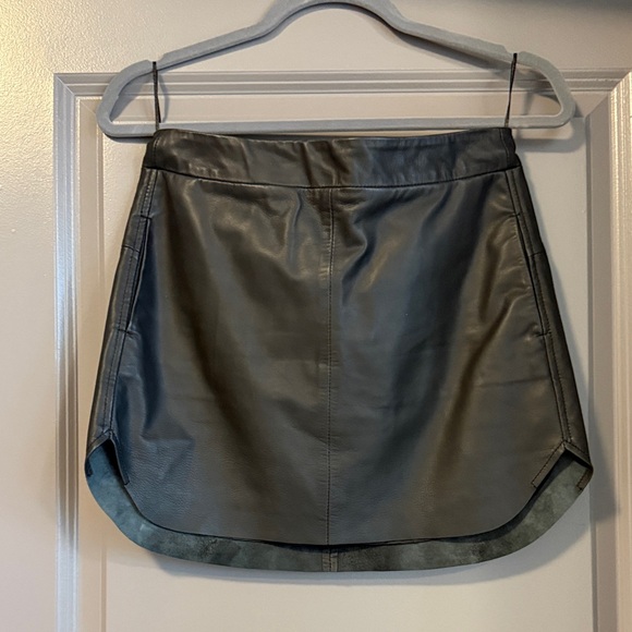 Karina Grimaldi Charcoal Mini Skirt